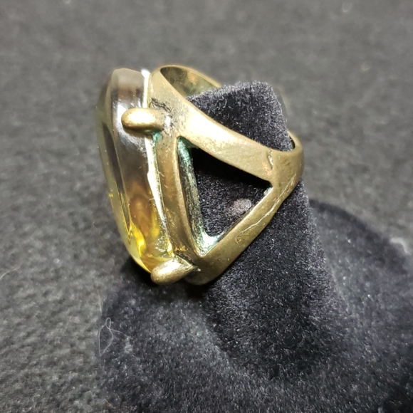 Brass fashion peacock ring - Picture 3 of 4